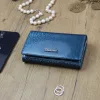 Gregorio PT-101 türkiz női bőr pénztárca 15.5 x 9.5 x 3.5 cm