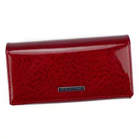   Gregorio PT-107 piros női bőr pénztárca 16.5 x 9 x 3.5 cm