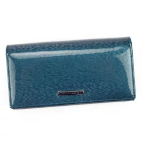 Gregorio PT-107 kék női bőr pénztárca 16.5 x 9 x 3.5 cm