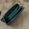 Gregorio PT-111 zöld női bőr pénztárca 19.5 x 9.5 x 3.8 cm