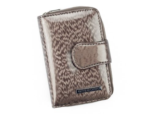 Gregorio PT-115 taupe női bőr pénztárca 13 x 9 x 3.3 cm