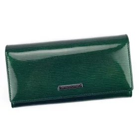   Gregorio LN-100 zöld női bőr pénztárca 18.5 x 10 x 3.5 cm