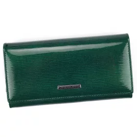 Gregorio LN-106 zöld női bőr pénztárca 19 x 10 x 3.5 cm