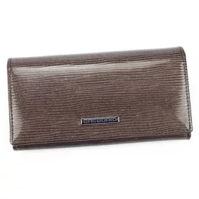   Gregorio LN-107 mogyoróbarna női bőr pénztárca 16.5 x 9 x 3.8 cm 