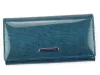 Gregorio LN-107 türkizkék női bőr pénztárca 16.5 x 9 x 3.8 cm