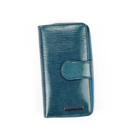   Gregorio LN-116 türkizkék női bőr pénztárca 9.5 x 16.5 x 3.5 cm