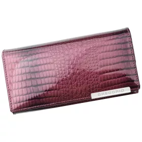 Gregorio GF107 zöld női bőr pénztárca 16.5 x 9 x 3 cm