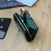 Gregorio GF108 zöld női bőr pénztárca 14.5 x 8.5 x 3 cm