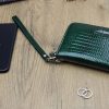 Gregorio GF119 zöld lakkbőr női pénztárca 20 x 10.5 x 2.8 cm