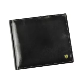   Rovicky N01-RVT RFID fekete férfi bőr pénztárca 12.3 x 10.2 x 2 cm