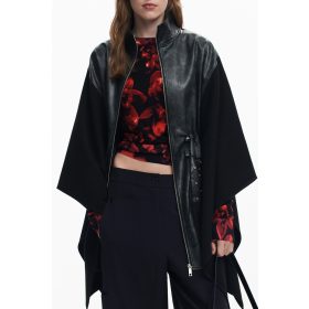 Desigual női fekete poncsó