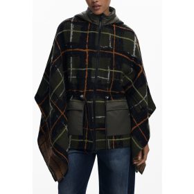 Desigual női zöld poncsó