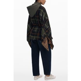 Desigual női zöld poncsó