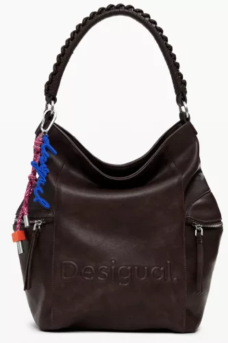 Desigual női barna hátizsák 35 x 30 x 12 cm