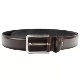 Pierre Cardin 4100/35 barna férfi bőr öv