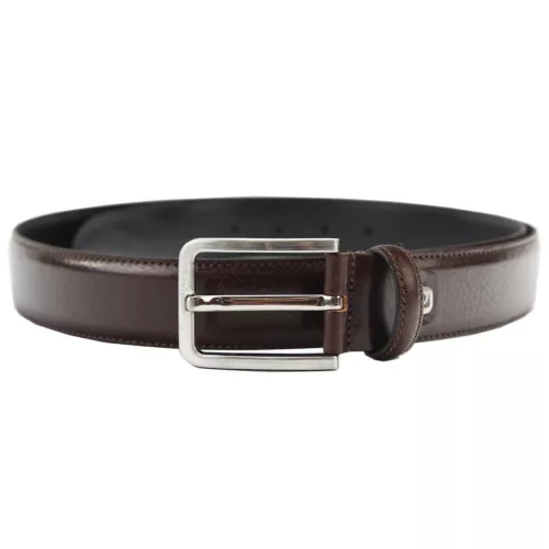 Pierre Cardin 4100/35 barna férfi bőr öv