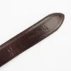 Pierre Cardin 4100/35 barna férfi bőr öv