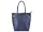 Patrizia 27-002 Z sötétkék női bőr válltáska, shopper 39 x 36 x 14 cm