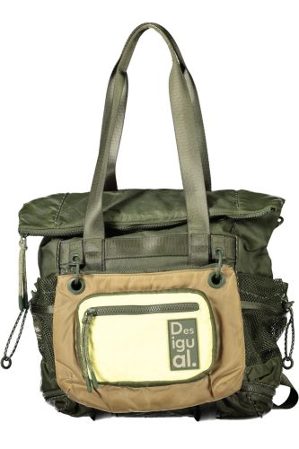 Desigual női khaki zöld válltáska, hátitáska 35 x 40 x 13 cm