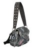 Desigual fekete farmer, mintás válltáska 27 x 18 x 7 cm