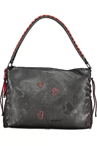 Desigual Disney fekete női válltáska 37 x 26 x 12 cm