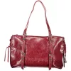 Desigual Half Logo Lanuza piros női válltáska 40 x 34 x 12 cm