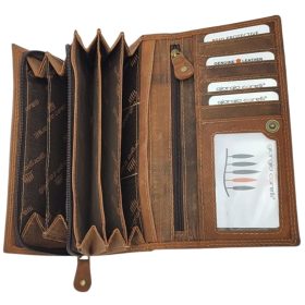   Giorgio Carelli uniszex bőr brifkó, RFID védelemmel 18 x 10 cm