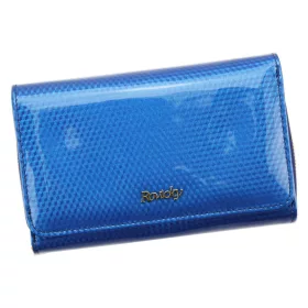   Rovicky 8806-SBR RFID kék női bőr pénztárca 16 x 10.5 x 4 cm