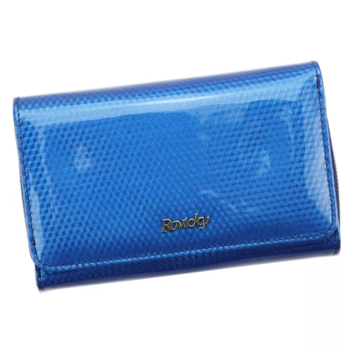 Rovicky 8806-SBR RFID kék női bőr pénztárca 16 x 10.5 x 4 cm