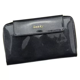   Rovicky 8808-MIR RFID fekete női bőr pénztárca 17 x 10 x 3.5 cm