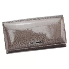   Gregorio PT-121 mogyoróbarna női bőr pénztárca 20 x 10 x 4 cm 