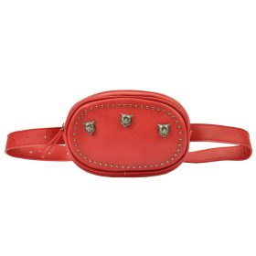 Glamour 8891 piros női övtáska 19 x 13 x 7 cm