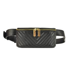   Pierre Cardin FRZ 1660 SAVAGE piros női bőr övtáska, crossbody 22 x 11 x 7 cm