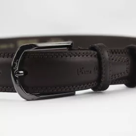 Pierre Cardin PSN 6205 sötétkék férfi bőr öv
