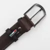 Pierre Cardin PSN 6205 sötétkék férfi bőr öv