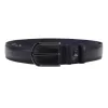 Pierre Cardin PSN 6205 sötétkék férfi bőr öv