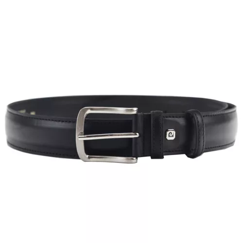 Pierre Cardin PSN 6209 fekete férfi bőr öv