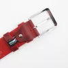 Pierre Cardin PSN 6210 sötétkék férfi bőr öv 4 cm