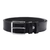 Pierre Cardin PSN 6210 sötétkék férfi bőr öv 4 cm
