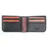 Pierre Cardin TILAK35 8804 fekete-piros férfi bőr pénztárca 11 x 9 x 2 cm