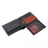 Pierre Cardin TILAK38 8806 RFID fekete-piros férfi bőr pénztárca 12.5 x 9.5 x 2 cm