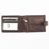 EL FORREST 892-22 RFID barna férfi bőr pénztárca 12 x 9.5 x 2.5 cm