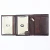 EL FORREST 859-22 RFID barna férfi bőr pénztárca 10 x 13 x 2.5 cm