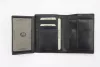 EL FORREST 861-67 RFID fekete férfi bőr pénztárca 10.5 x 13 x 2.5 cm