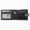 EL FORREST 892-67 RFID fekete férfi bőr pénztárca 12 x 9.5 x 2.5 cm
