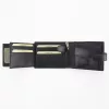 EL FORREST 892-67 RFID fekete férfi bőr pénztárca 12 x 9.5 x 2.5 cm