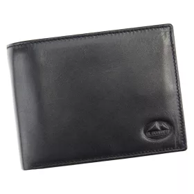   EL FORREST 892/A-67 RFID fekete férfi bőr pénztárca 12 x 9.5 x 2.5 cm