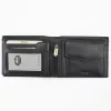 EL FORREST 892/A-67 RFID fekete férfi bőr pénztárca 12 x 9.5 x 2.5 cm