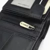EL FORREST 892/A-67 RFID fekete férfi bőr pénztárca 12 x 9.5 x 2.5 cm