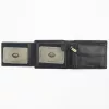 EL FORREST 892/A-67 RFID fekete férfi bőr pénztárca 12 x 9.5 x 2.5 cm